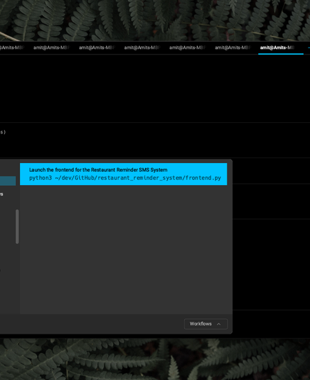 Creating Custom Workflows in Warp Terminal