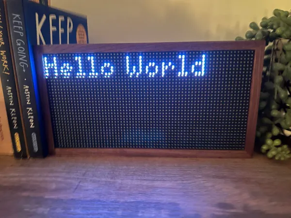 Building a Hello World App for Tidbyt Retro Style Display